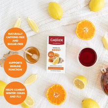 Load image into Gallery viewer, Carmién Wellness Range Boost with Vitamin C Rooibos Tea (20 Teabags)