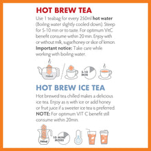 Load image into Gallery viewer, Carmién Wellness Range Boost with Vitamin C Rooibos Tea (20 Teabags)