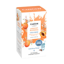 Load image into Gallery viewer, Carmién Apricot Blossom Cold Brew Rooibos Tea (20 teabags)