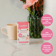 Load image into Gallery viewer, Carmién Fruitful with Raspberry Leaf Rooibos Tea (20 Teabags)