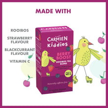 Load image into Gallery viewer, Carmién Kiddies Berry Boost Rooibos Tea (20 teabags)