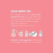 Load image into Gallery viewer, Carmién Kiddies Berry Watermelon Cold Brew Rooibos Tea (20 teabags)