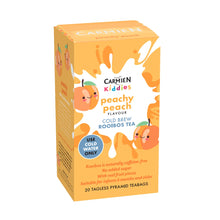 Load image into Gallery viewer, Carmién Kiddies Peachy Peach Cold Brew Rooibos Tea (20 teabags)