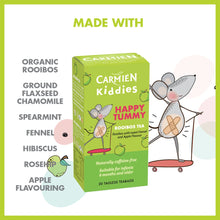 Load image into Gallery viewer, Carmién Kiddies Happy Tummy Rooibos Tea (20 teabags)