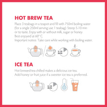 Load image into Gallery viewer, Carmién Menopause with Raspberry Leaf Rooibos Tea (20 Teabags)