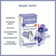 Load image into Gallery viewer, Carmién Mom-Uplift with Motherwort Rooibos Tea (20 Teabags)