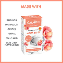 Load image into Gallery viewer, Carmién Mom-to-Be with Folic Acid Rooibos Tea (20 Teabags)