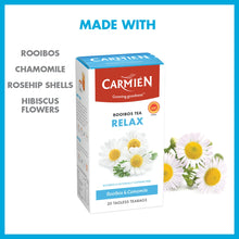 Load image into Gallery viewer, Carmién Wellness Range Relax Rooibos Tea (20 Teabags)