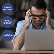 Load image into Gallery viewer, Carmién Wellness Range Brain with Ginkgo Biloba &amp; Ginseng Rooibos Tea (20 Teabags)
