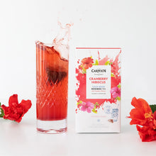 Load image into Gallery viewer, Carmién Cranberry Hibiscus Cold Brew Rooibos Tea (20 teabags)
