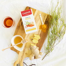 Load image into Gallery viewer, Carmién Wellness Range Focus with Masala Chai &amp; Tumeric Rooibos Tea (20 Teabags)
