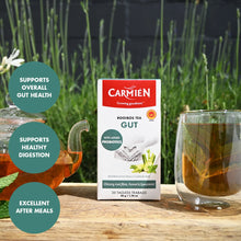 Load image into Gallery viewer, Carmién Wellness Range Gut with Probiotics &amp; Chicory Root Fibre Rooibos Tea (20 Teabags)
