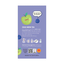 Load image into Gallery viewer, Carmién Kiddies Apple Blueberry Cold Brew Rooibos Tea (20 teabags)
