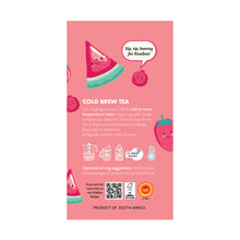 Load image into Gallery viewer, Carmién Kiddies Berry Watermelon Cold Brew Rooibos Tea (20 teabags)

