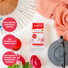 Load image into Gallery viewer, Carmién Menopause with Raspberry Leaf Rooibos Tea (20 Teabags)
