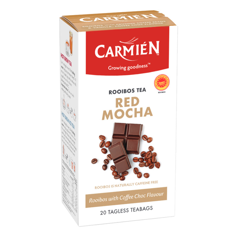 Carmién Red Mocha Rooibos Tea (20 teabags)